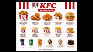 🎉🌟 Hola! ¡PURA VIDA! ¡NUEVO SORTEO! 🌟🎉 Cuál o cuáles de este KFC te gusta más.
