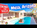 AFFORDABLE Mesa Arizona Home with PRIVATE POOL For Sale Mister Rogers Homes