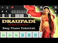 Download Lagu How to play draupadi angry theme in mobile piano | Mahabharat | Star Plus | Piano Teacher