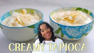 How To Make THE BEST TAPIOCA | Creamy, Easy & Delicious!