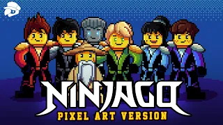 NINJAGO OG Intro Pixel Art Version Juan E 
