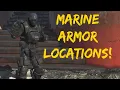 MARINE ARMOR LOCATIONS Fallout 76