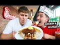 Brits go to the first ever Chick-fil-A