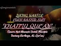 Download Lagu Puisi Nasyid Sufi - KHATMIL QUR'AN By Djong WanTer | Firman Allah | Puisi Merinding Sedih