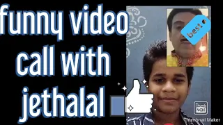 funny video call with jethalal wishing happy birthday 