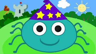 CUTE Itsy Bitsy Spider Song for Children (Fairy Forest!) | Nursery Rhymes for Kids