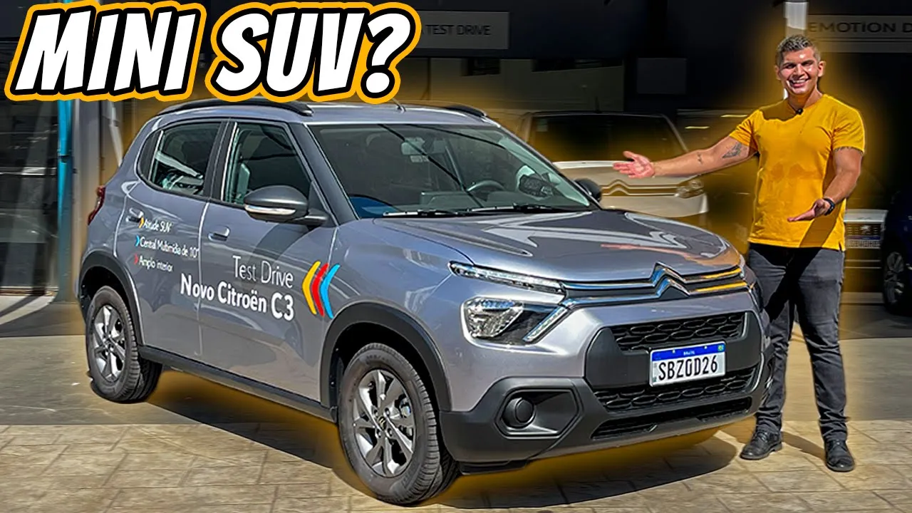 NOVO Citroën C3 1.0 Feel 2023 - Custa 80 mil e chegou pra LIDERAR O SEGMENTO