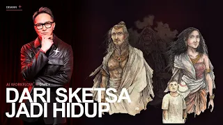 Dari Sketsa Jadi Hidup