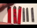 Mini Lathe Cutting Tools