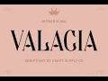 Download Lagu Valacia Font Download