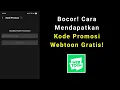 How to Get Webtoon Promo Code