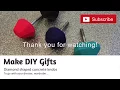 Make DIY Gifts how to make diamond knobs from concrete