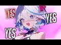 Nightcore - i like the way you kiss me (Rock Version) (Lyrics)