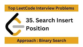 Leetcode 35 Search Insert Position Easy Javascript