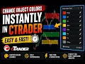 Change Chart Object Colors Instantly in cTrader with this tool