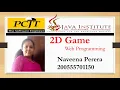 Java Script 2D Game Development Java Institute for Advanced Technology Naveena Perera