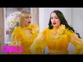 Max and Caroline s Bold Bridesmaids Dresses 2 Broke Girls