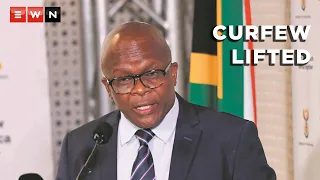 curfew lifted ramaphosa to receive zondo report gungubele on outcomes of cabinet meeting