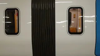 Sweden, Stockholm, Vårberg Subway Station, problematic door delays departure