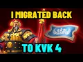 Migrating Back into KVK 4 Again in Rise of Kingdoms