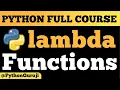Mastering Lambda Functions in Python Complete Guide