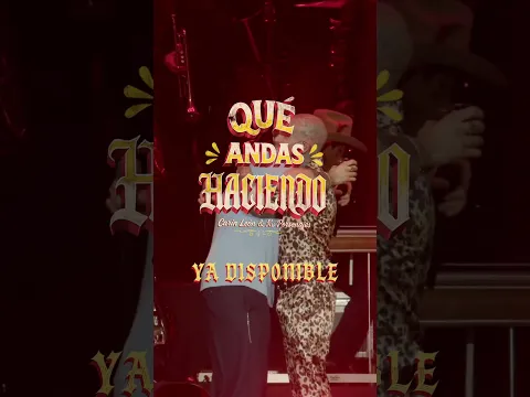 "Qué Andas Haciendo” ya es de ustedes! Para que la canten, la bailen y suelten el despecho 🇲🇽🤝🇦🇷