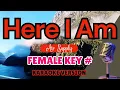 Lagu HERE I AM (Female Karaoke) Air Supply