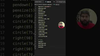How can you draw Spiderman with Python