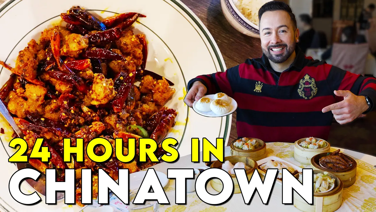 WHAT TO EAT IN CHINATOWN CHICAGO in 24 HOURS ft Best Dim Sum, Peking Duck, Hot Pot (Food Tour) [4K]