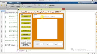 Steganography using Matlab Project with Source Code