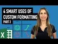 Unusual use of Excel s Custom Number Formatting with Conditions Symbols Part 2