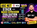Data Structure and Algorithm Stack Based expression evaluation prefix infix postfix UGC NET