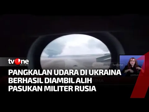 Pasukan Rusia Berhasil Rebut Paksa Pangkalan Udara di Ukraina