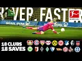 18 Clubs 18 Saves - The Best Save from Every Team in so far