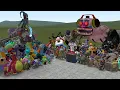 ALL POPPY PLAYTIME CHAPTERS 1-5 VS ALL FNAF 1-11 SECRET OF THE MIMIC ANIMATRONICS In Garry s Mod