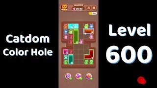Catdom Color Hole Level 600 Screenshot