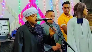 جعفر الطيار المنشد الصغير عبدالرحمن مكي من حفلة القوصيه ٢ 