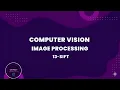 13-SIFT Computer Vision Tutorial