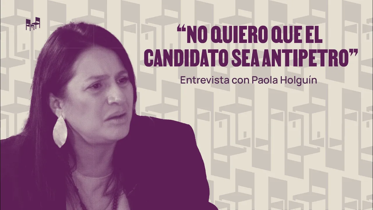 Entrevista con Paola Holguín: “La seguridad no se resuelve a punta de balín”