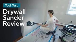 Putting Drywall Sanders to the Test Power Precision and Dust Control