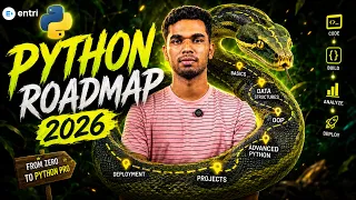 Python Roadmap 2026 for Beginners Telugu Python Developer Journey Step by Step