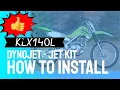 Kawasaki KLX140L Jet kit install