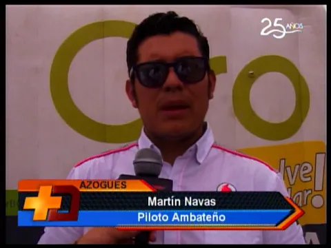 Ambateño Martín Navas ganó III etapa Vuelta Automovilística al Ecuador