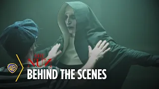 the nun a new horror icon behind the scenes warner bros entertainment