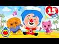 Download Lagu Se Você Está Contente, Bata Palmas 😃 👏👏 | 15 minutos de Música Infantil | Um Herói do Coração ❤️