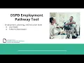 DSPD Employment Pathway Tool training