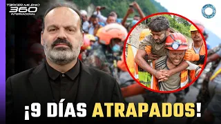 ¡Increíble rescate en Nepal! Encuentran con vida a dos personas 9 días después de la catástrofe