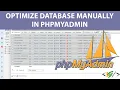 How to Manually Optimize Your Database in PhpMyAdmin