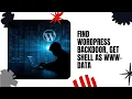 TryHackMe Smol Find WordPress Backdoor Get Shell as www-data Root Step-by-Step