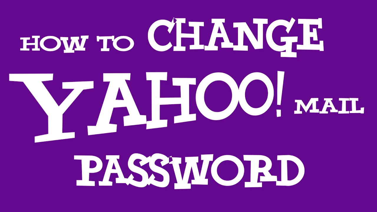 How to change Yahoo Mail password?